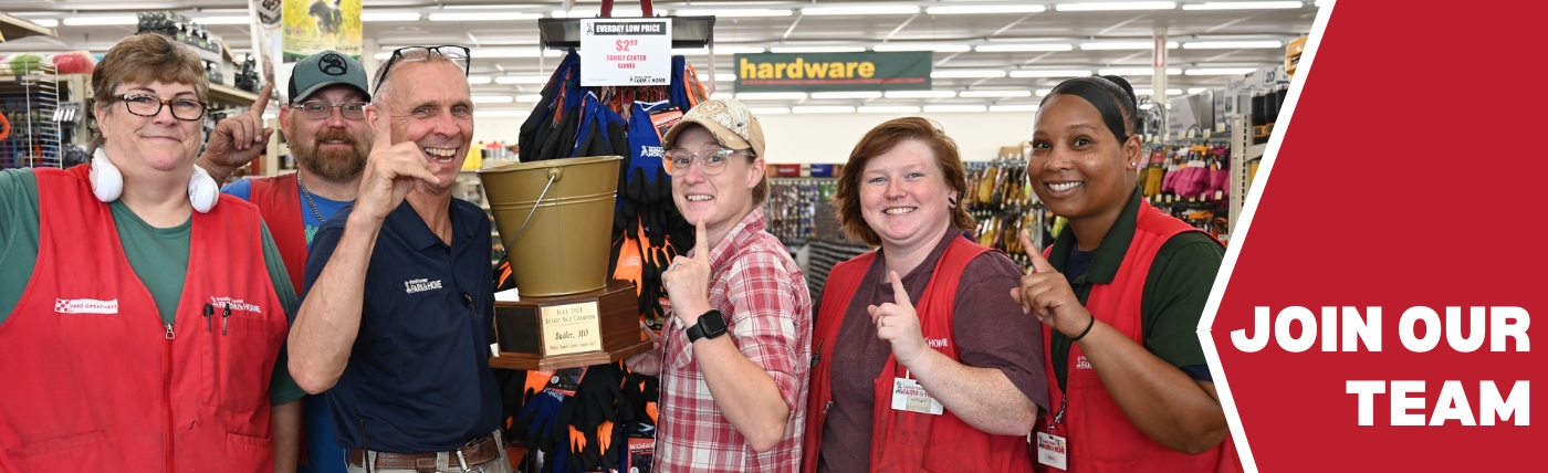 group of Family Center Farm & Home employees